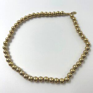 Parklane 14" Necklace Beaded Gold Vintage